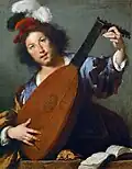 Lautenspieler, ca. 1630–35, Kunsthistorisches Museum, Wien