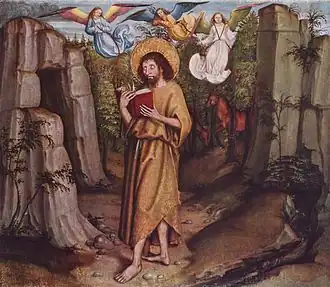 Johannes der Täufer in der Wüste, um 1495, Kunsthaus Zürich