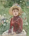 Berthe Morisot: Junges Mädchen mit Käfig