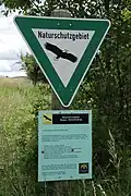 Beschilderung am Semmlerberg oben