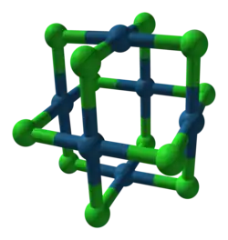 Struktur von β-PtCl2