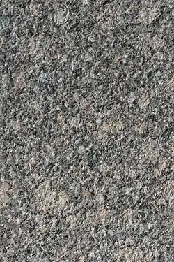 Fein gestockte Steinoberfläche, Beuchaer Granitporphyr
