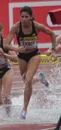 Beverly Ramos – als Fünfte in 9:45,50&nbsp;min eigentlich für das Finale&nbsp;qualifiziert