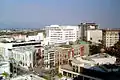 Blick von oben auf Two Rodeo Drive