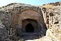 Phrygisches Kammergrab mit Löwenreliefs
