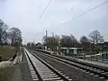 Bahnsteig 1 Richtung Hamburg