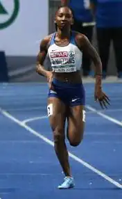 Bianca Williams Rang sechs in 23,40&nbsp;s