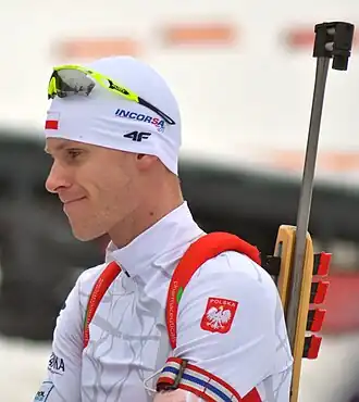 Łukasz Szczurek bei der EM 2017