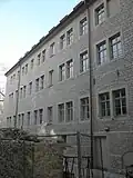 Nordseite des früheren hinteren Bibliotheksgebäudes (2011)