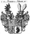 Wappen der Freiherren von Bibran und Modlau