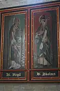 Tafelbilder eines Flügelaltars