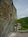 Zugang zur Oberburg