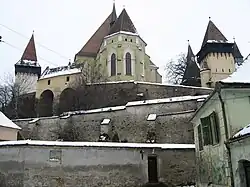 Hochgotische Wehrkirche in Birthälm, Siebenbürgen