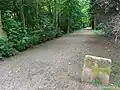 Der Bieselwald, betreten von der Sankt-Anno-Straße