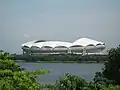 Das Stadion vom Tyanogata-Park aus fotografiert (Juni 2007)
