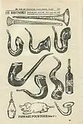 Bigophones, Werbung in einer Pariser Zeitung von 1927