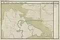 Szoboszló (rechts unten) um 1782 (Aufnahmeblatt der Josephinischen Landesaufnahme)