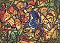 Bild 3: Ostpreußen, 1950, Öl auf Pressholz, 106 × 110