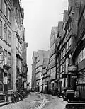 Binnenkajen vor dem Abriss 1887