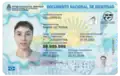 Biometrischer argentinischer DNI für Falkland-Inseln-Veteranen, seit Dezember 2023.