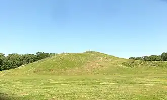 Mound A, der größte Mound in Poverty Point