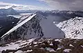 Blick in Richtung Südwest auf den Bischof (2033&nbsp;m) vom Krottenkopf (2086&nbsp;m)