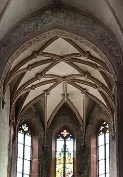 Fächergewölbe im Chor