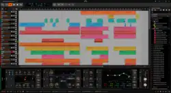 Screenshot von Bitwig v3.2.1