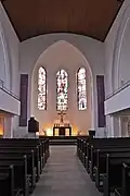 Innenraum mit Altarnische