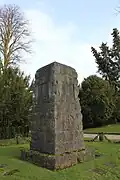Das Blücher-Denkmal auf dem Mühlenfried­hof in Flensburg.