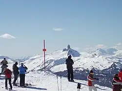The Black Tusk von der Bergstation des Peak Express in Whistler-Blackcomb