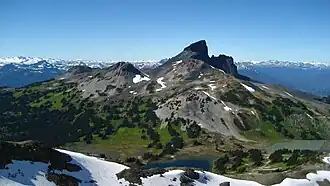 The Black Tusk von Südosten