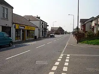 Straßenzug in Blackburn