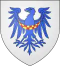 Mit Brustspange, geschacht (Krain)