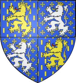 Wappen der Grafen von Nassau-Saarbrücken 1442–1527