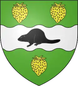 Wappen von Bièvres (Essonne) in Frankreich