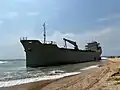 Das Schiff im Juni 2025 mit neuem Anstrich