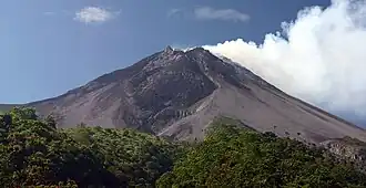 Der Merapi im Juli 2005