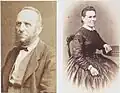 Die Eltern: Johann Rudolf und Pauline Bleuler