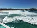 Blick auf Bondi Beach vom Bondi Icebergs Club