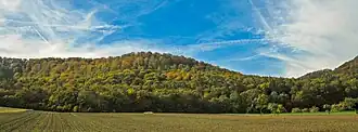 Blick auf den Kleinen Knetzberg von Norden