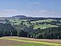 Blick nach Schönbach, Schatzedt, Schardenberg.