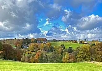 Blick v. Strucksfeld nach Ober-/Unterhebbinghausen