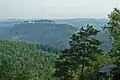 Blick vom Lampertsstein zur Festung Königstein