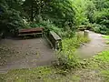 Sitzbankensemble im östlichen Bereich