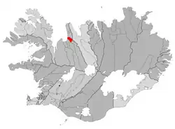 Lage von Stadtgemeinde Blönduós