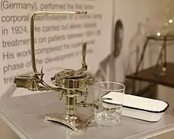 Beck’scher Transfusionsapparat (Blutmühle) von Ernst Pohl 1925