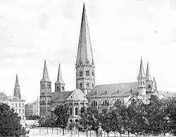 Bonner Münster (Grafik von 1905)