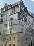 Böcklinstraße 8, einer der opulenten Bauten von Krombholz/Schalberger