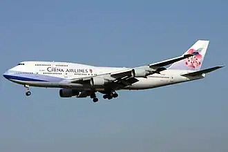 Boeing 747-400 der China Airlines